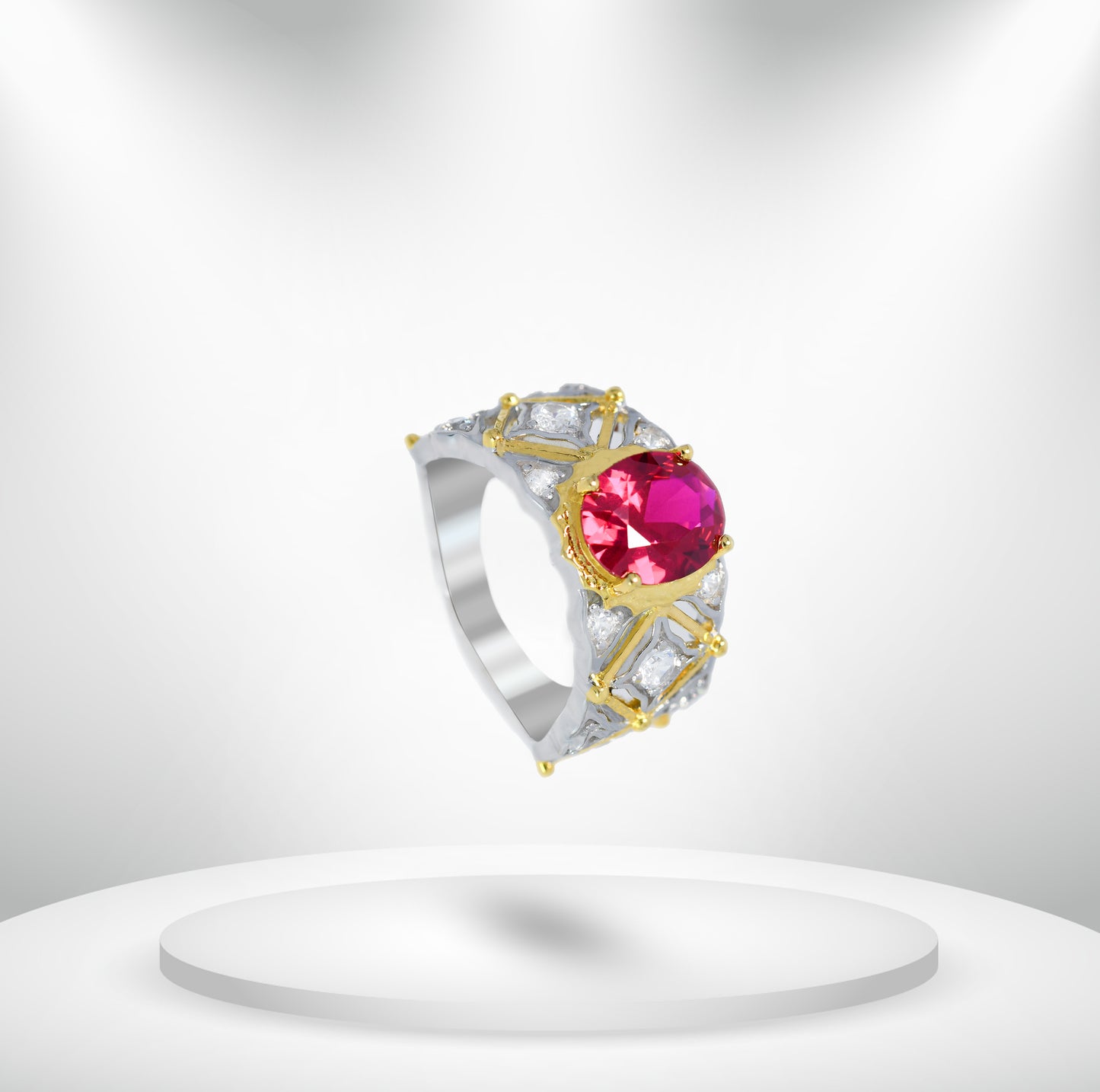 Diamond Titanium Ring