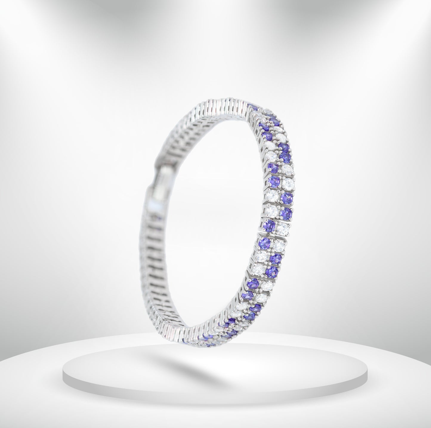 Diamond Titanium Bracelet