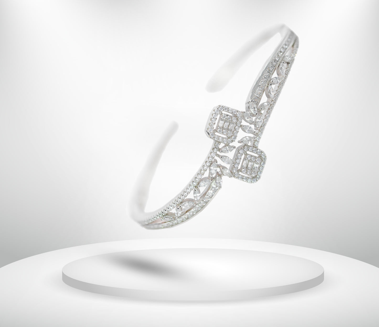 Diamond Titanium Bracelet