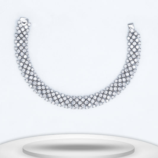 Diamond Titanium Bracelet