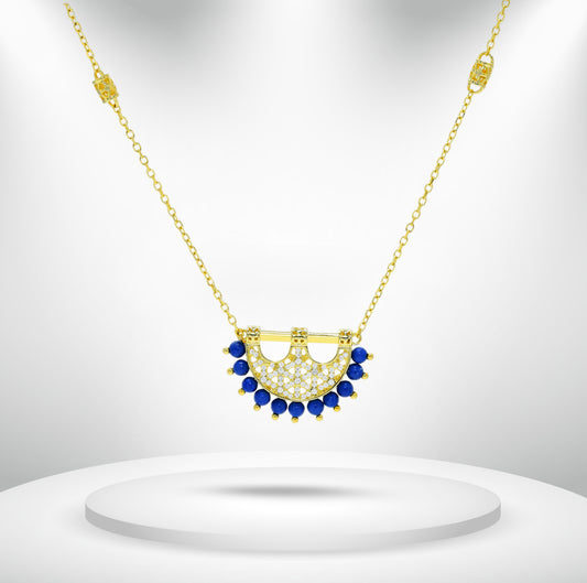 Diamond Titanium Long Necklace