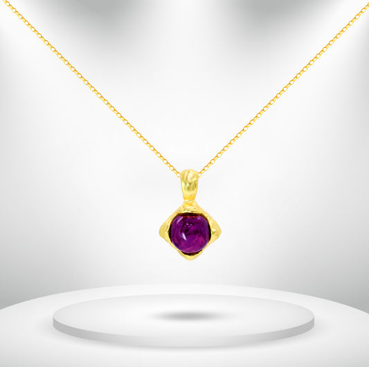 Diamond Titanium Long Necklace