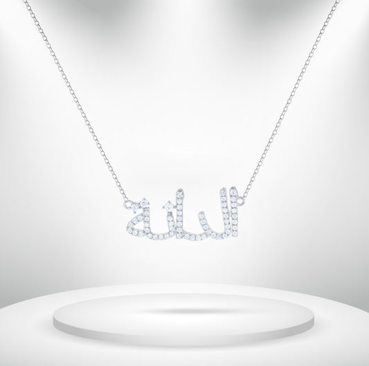 Diamond Titanium Long Necklace