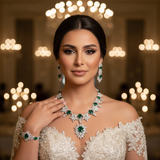 Diamond Titanium Wedding Set