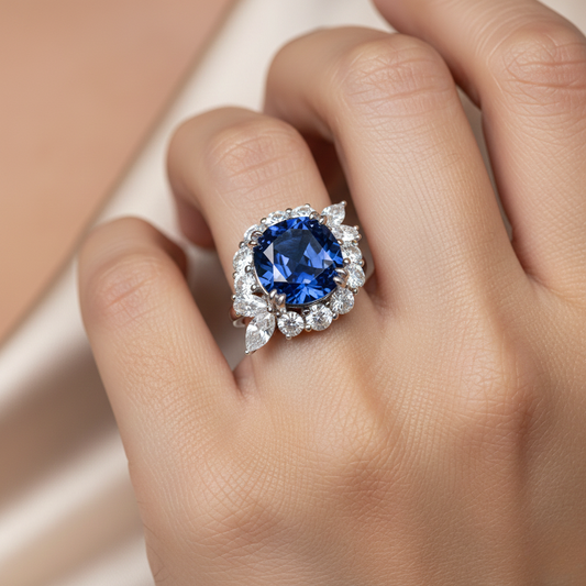 Diamond Titanium Ring