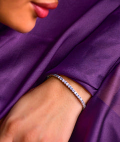 TENNIS BRACELET 3 MM |سوار تنس 3 مم