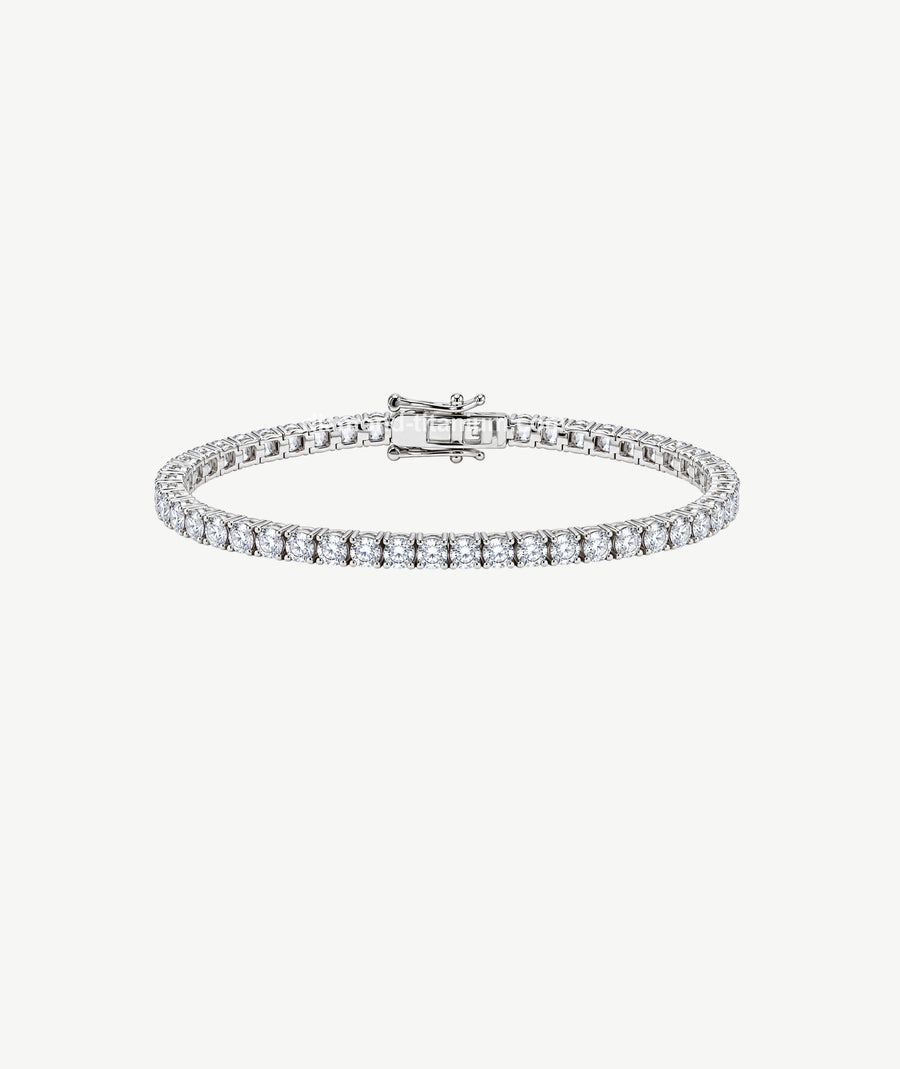 MOISSANITE SILVER BRACELET