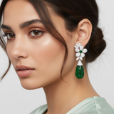 Diamond Titanium Earring