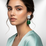 Diamond Titanium Earring