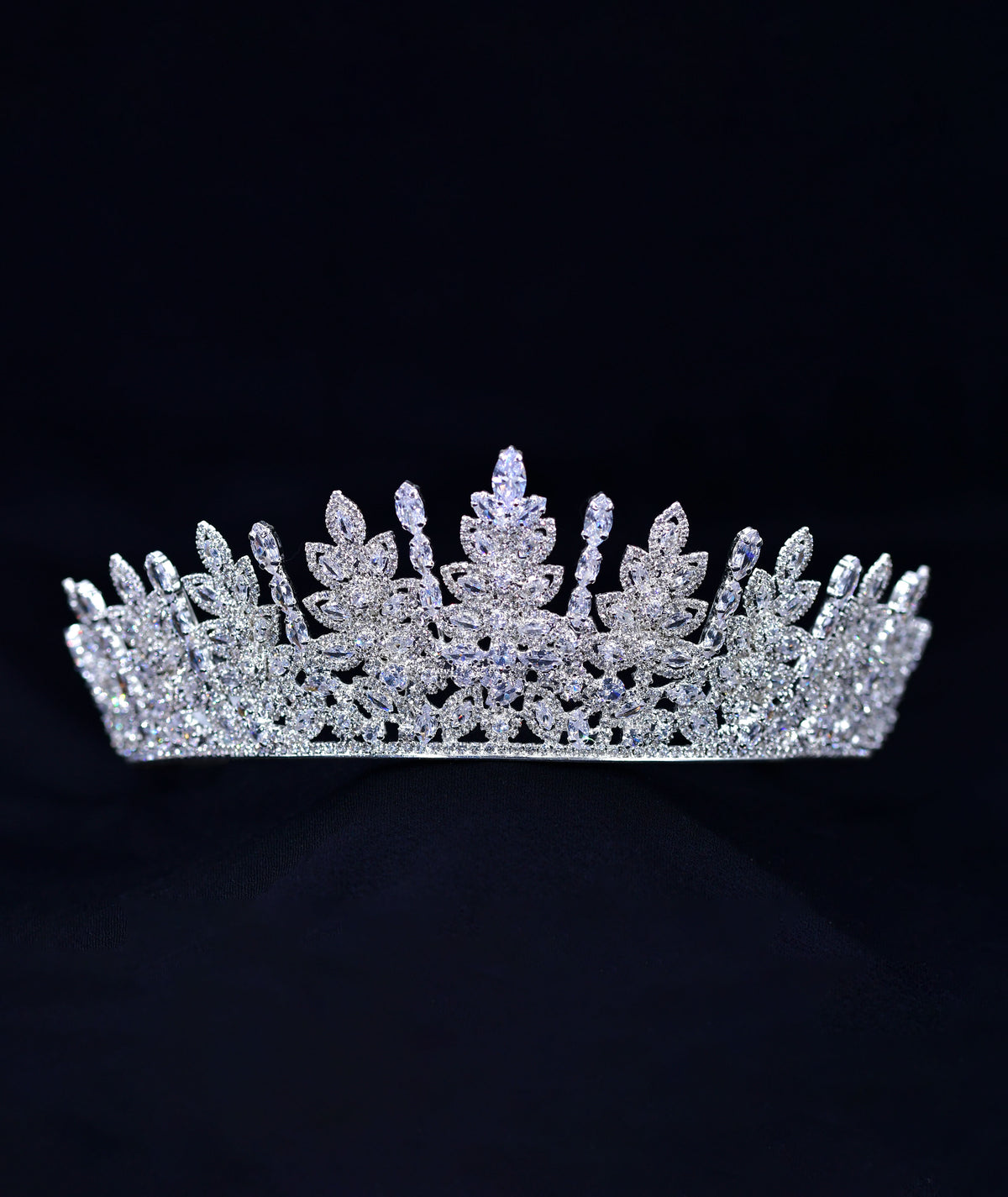 HANDMADE LUXURY BRIDAL WEDDING CROWN | تاج زفاف عرائسي فاخر مصنوع يدويًا