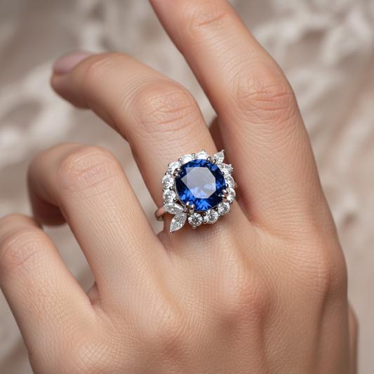 Diamond Titanium Ring