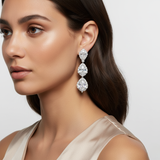 Diamond Titanium Earring