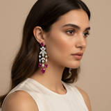 Diamond Titanium Earring