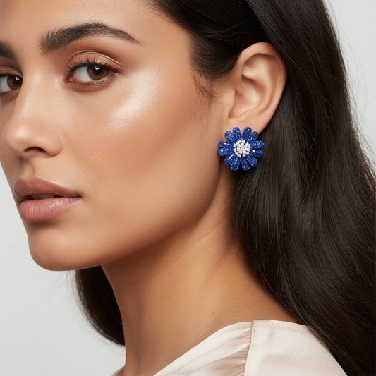 Diamond Titanium Earring