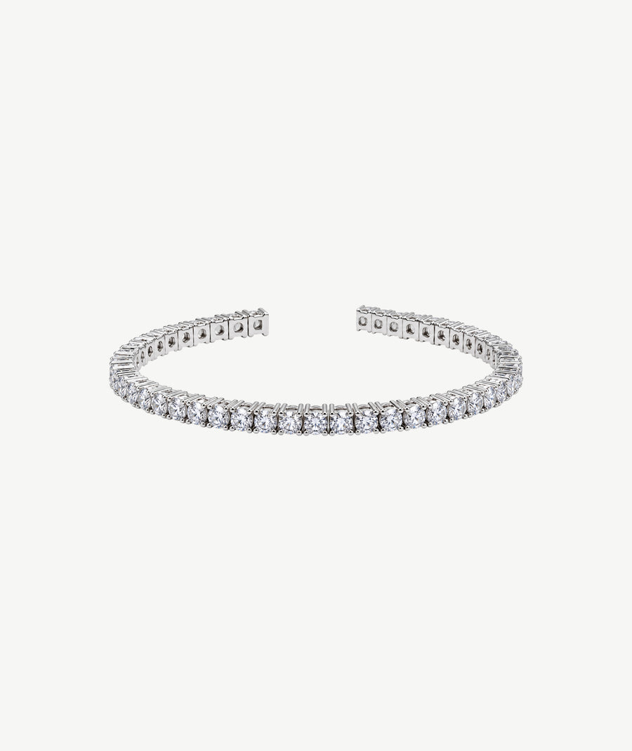 CLASSIC SILVER BANGLE | سوار فضة كلاسيكي