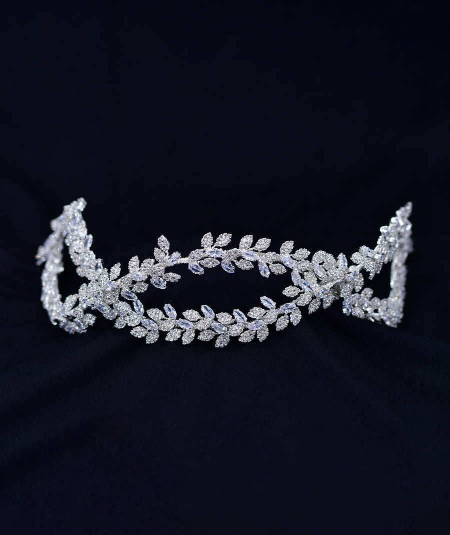 HANDMADE BRIDAL WEDDING HEADPIECE | قطعة شعر عرائسية مصنوعة يدويًا