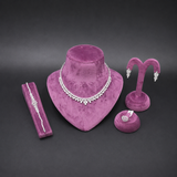 Divine Marquise Pear-Drop Jewelry Set (4-Piece) | طقم مجوهرات قطرات الماركيز والكمثرى الفاخر (4 قطع)