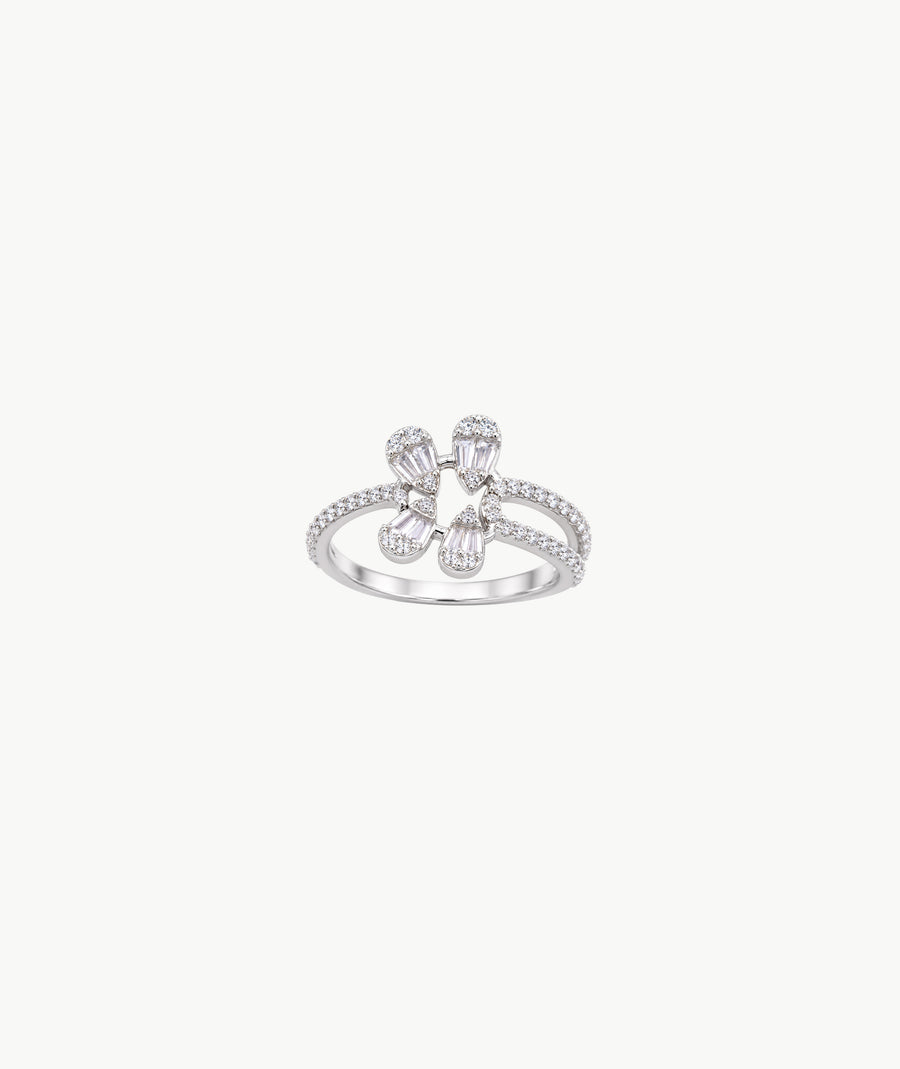 SILVER BUTTERFLY RING | خاتم فضة بتصميم فراشة