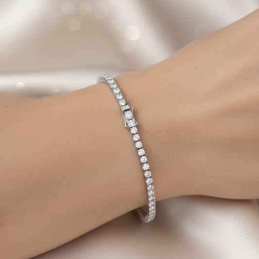 Diamond Titanium Bracelet