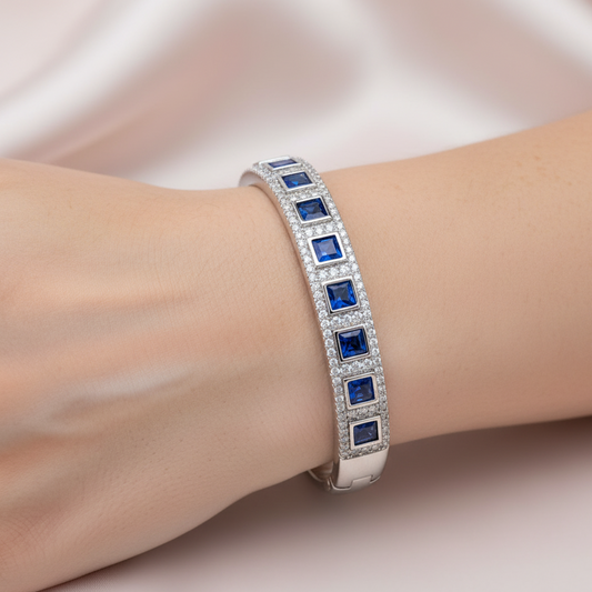 Diamond Titanium Bracelet