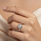 Diamond Titanium Ring