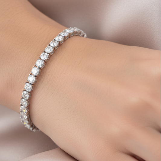 Diamond Titanium Bracelet