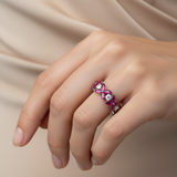 Diamond Titanium Ring