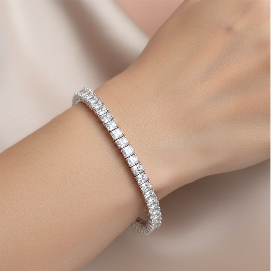 Diamond Titanium Bracelet