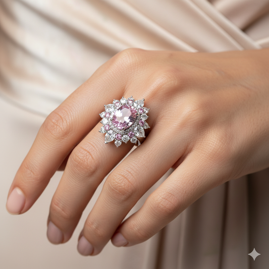 Diamond Titanium Ring