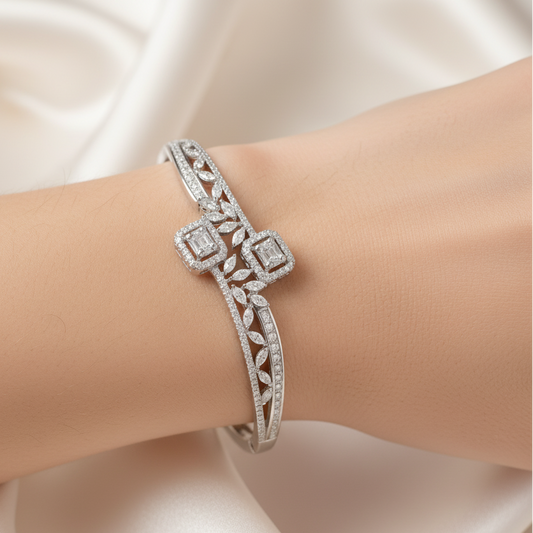 Diamond Titanium Bracelet