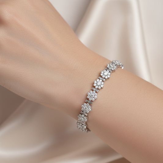 Diamond Titanium Bracelet