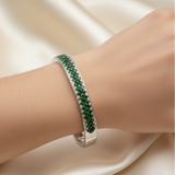 Diamond Titanium Bracelet