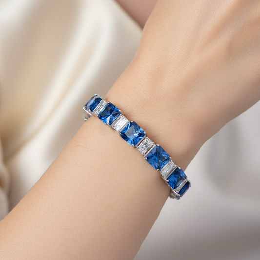 Diamond Titanium Bracelet