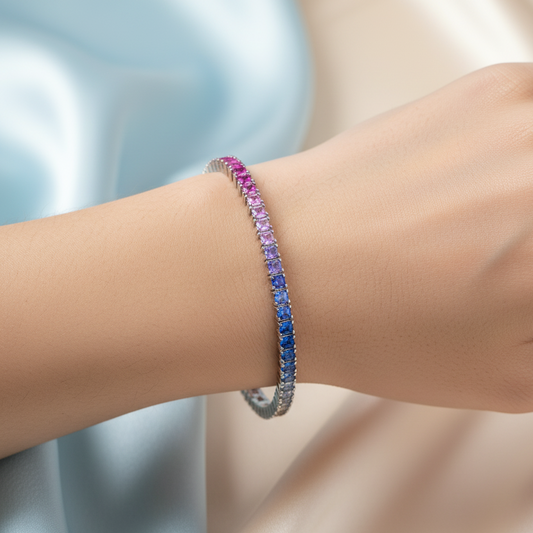 Diamond Titanium Bracelet