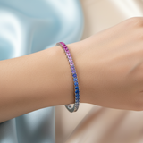 Diamond Titanium Bracelet