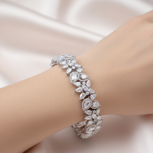 Diamond Titanium Bracelet