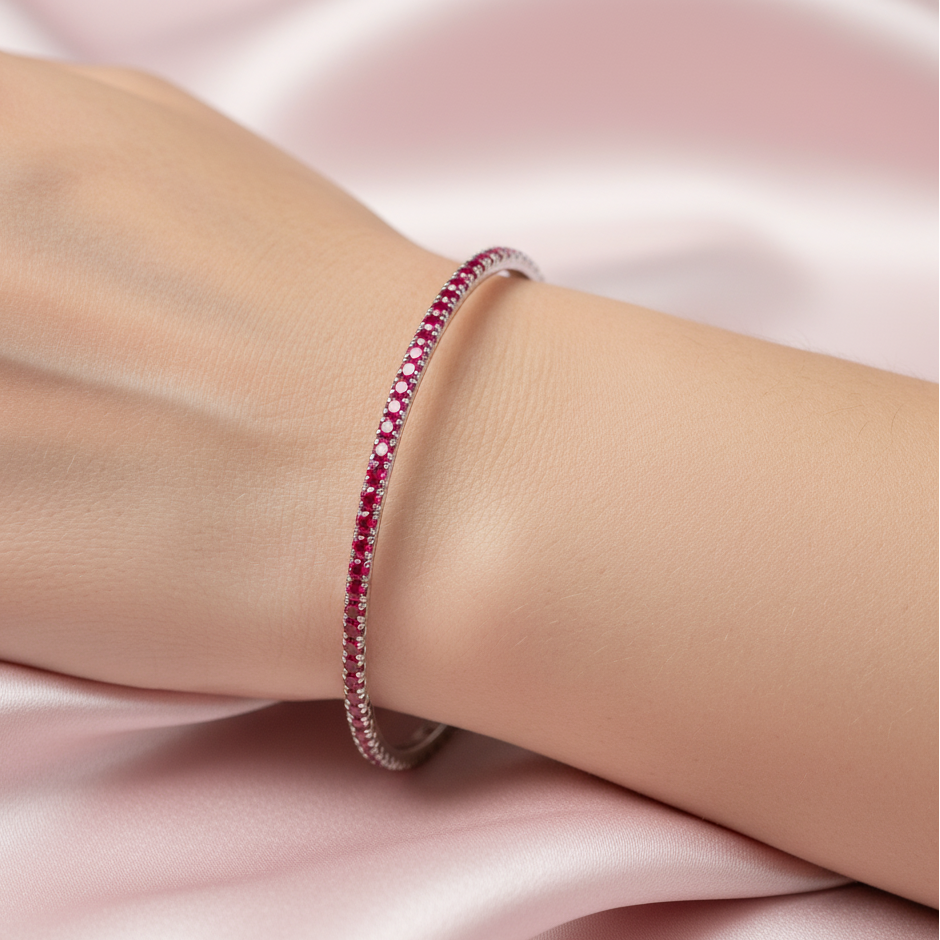 Diamond Titanium Bracelet