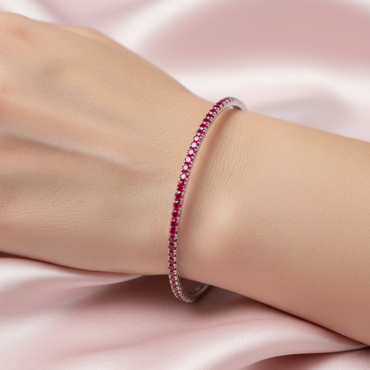 Diamond Titanium Bracelet