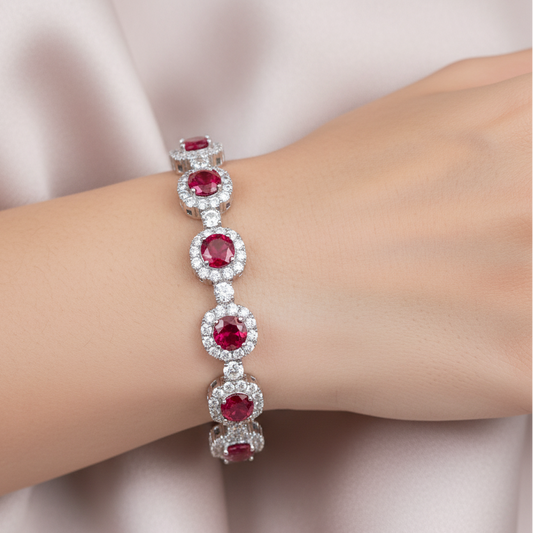 Diamond Titanium Bracelet