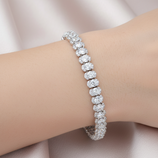 Diamond Titanium Bracelet