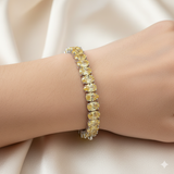 Diamond Titanium Bracelet