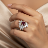 Diamond Titanium Ring