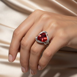 Diamond Titanium Ring