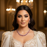 Diamond Titanium Wedding Set