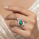 Diamond Titanium Ring