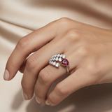 Diamond Titanium Ring