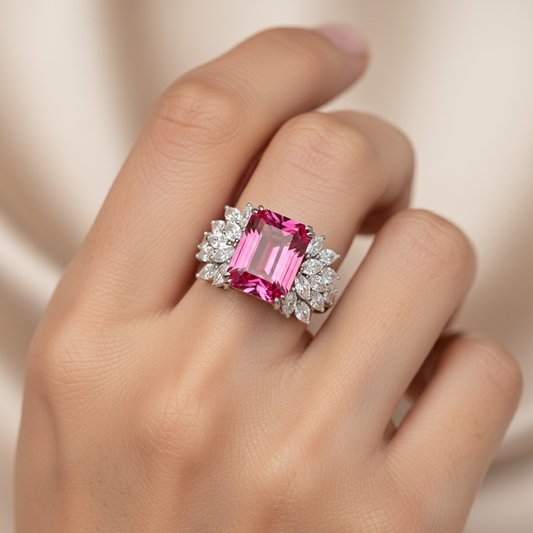 Diamond Titanium Ring