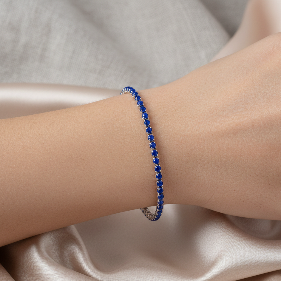 Diamond Titanium Bracelet