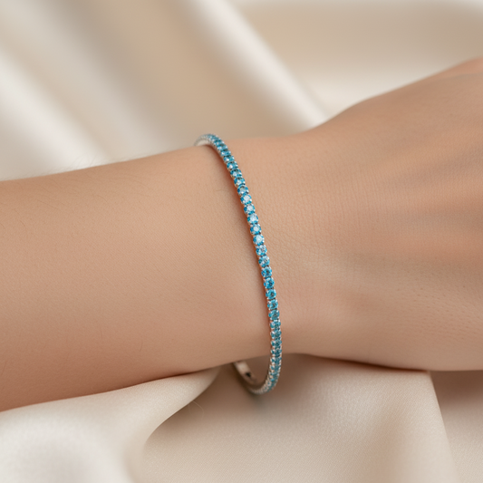Diamond Titanium Bracelet
