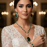 Diamond Titanium Wedding Set